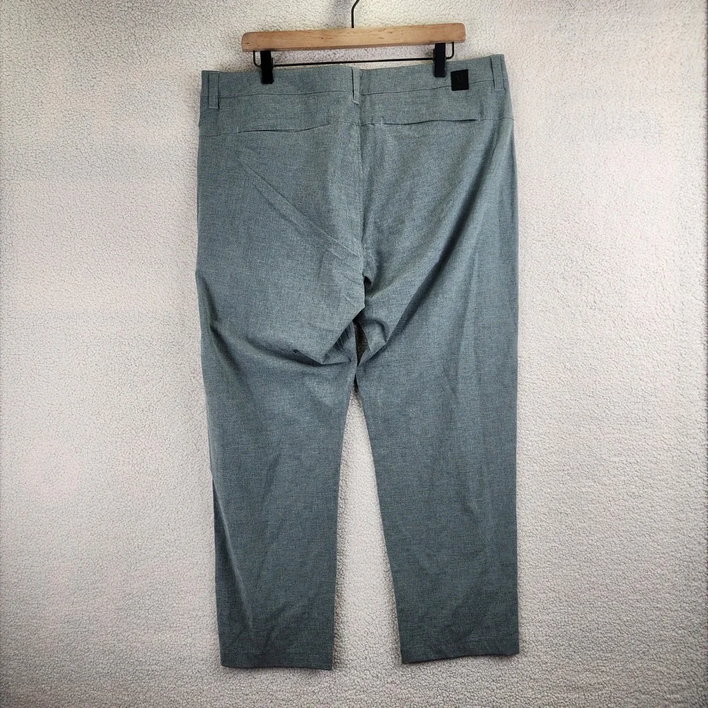 Vuori Meta Pant Mens 36 Grey Heather‎ V431 Performance Trousers Stretch Chino